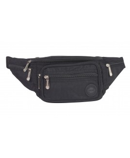 Lorenz Nylon Bumbag with 6 Zip Pockets-PRICE DROP !